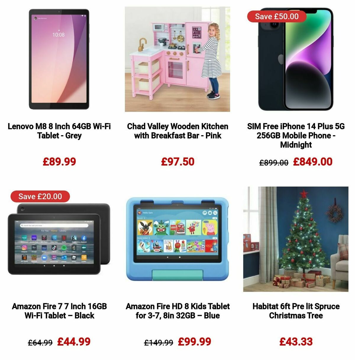 Argos Black Friday Offers from 20 November