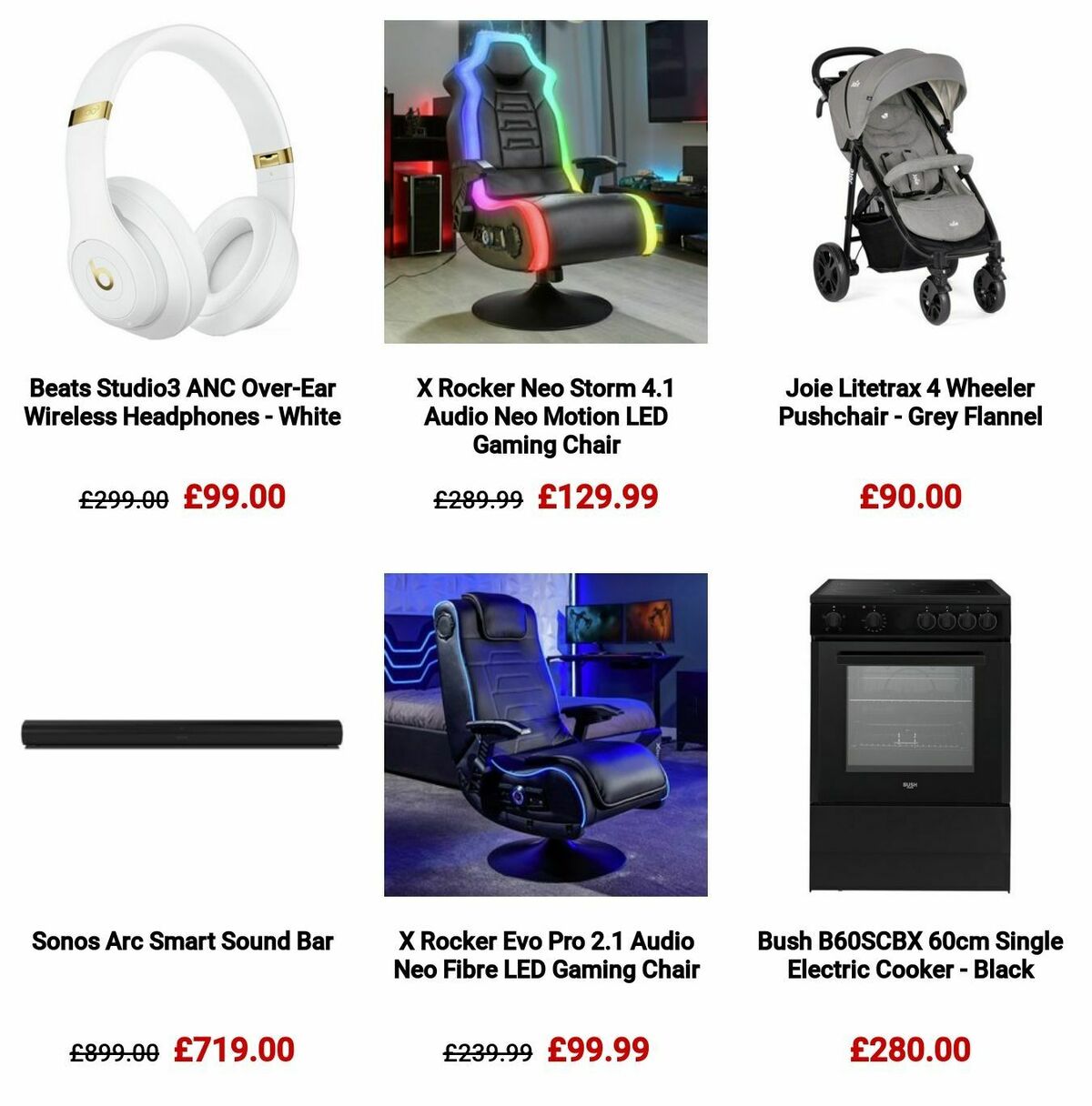 Argos Black Friday Offers from 20 November