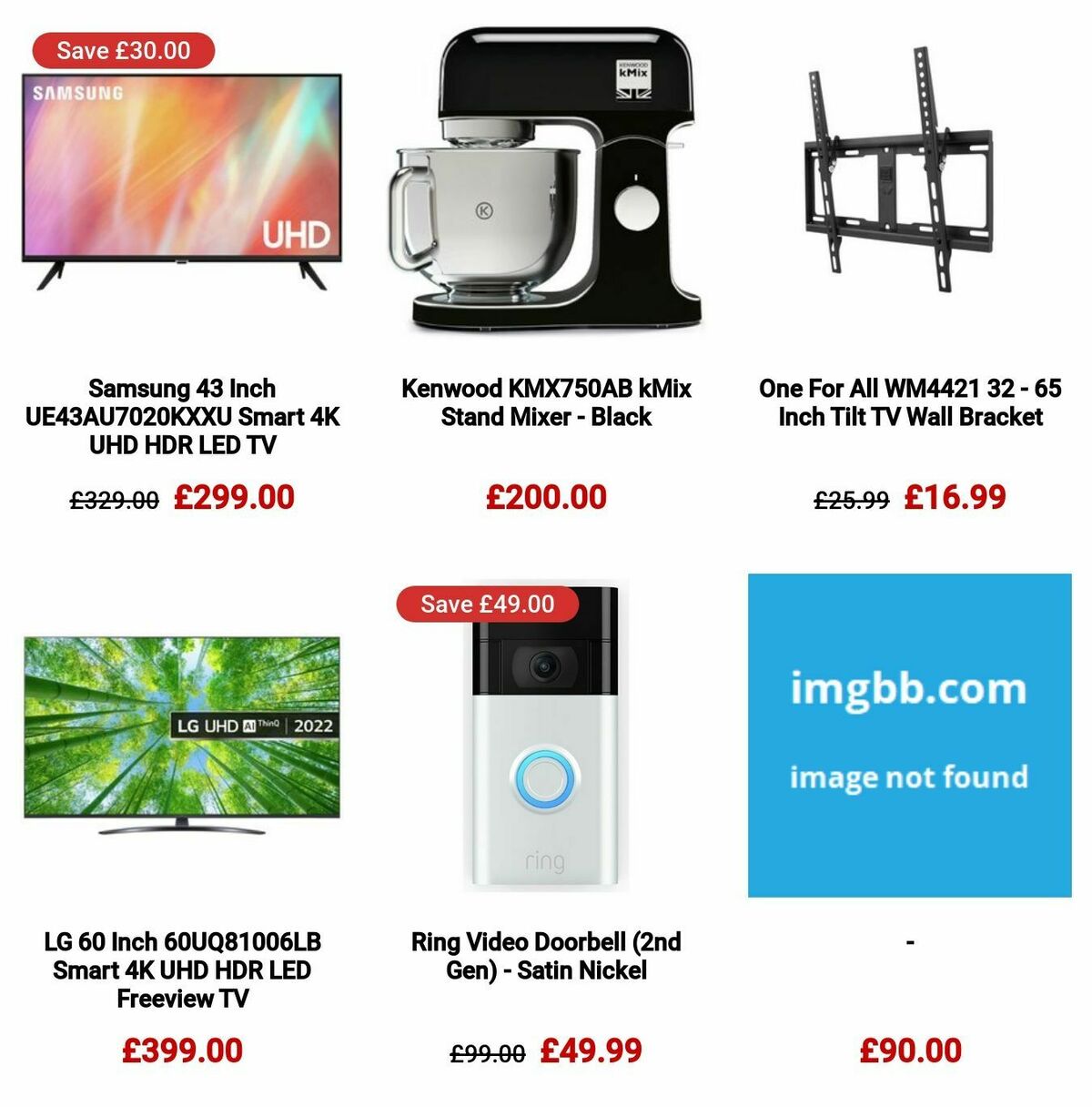 Argos Black Friday Offers from 20 November