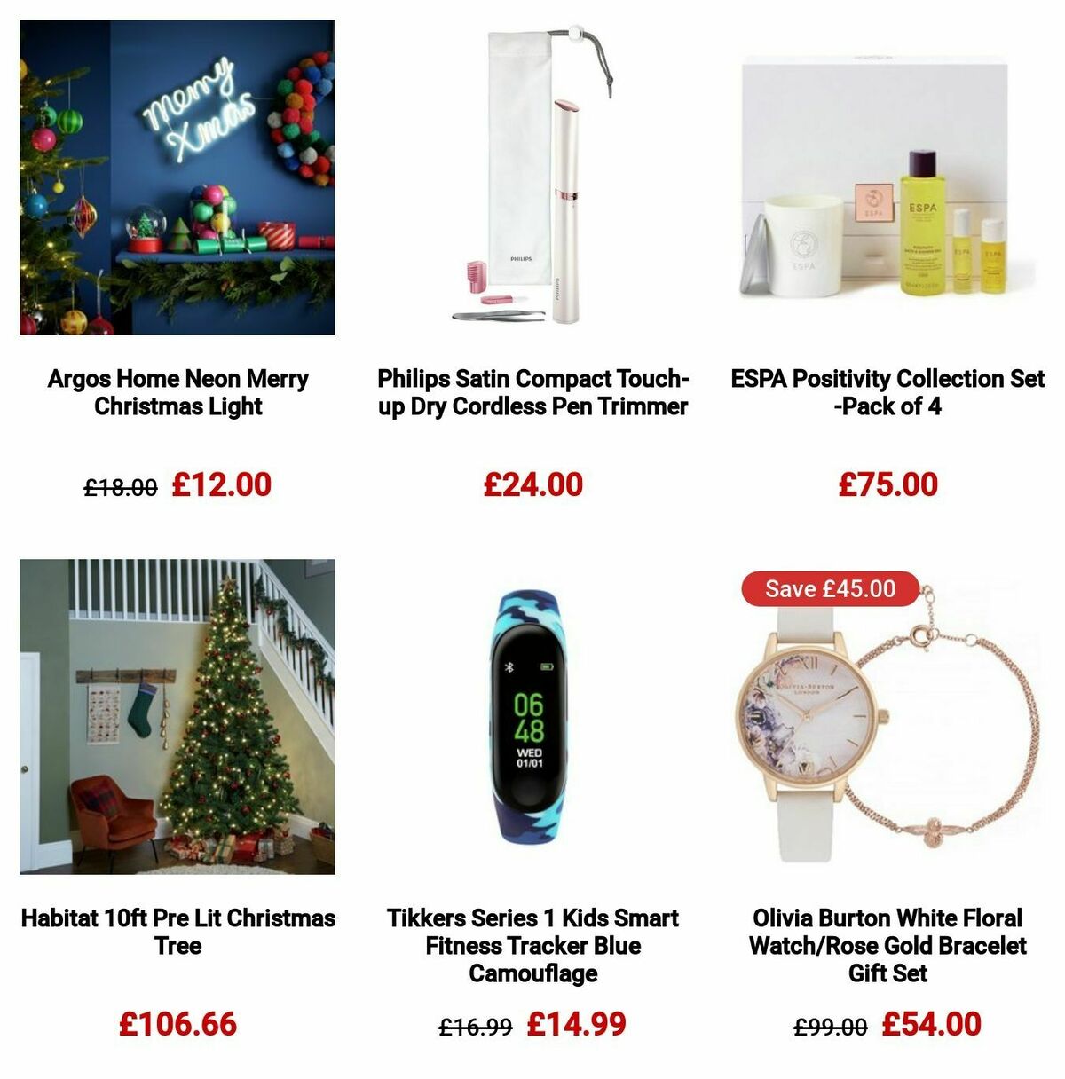 Argos Offers from 26 November