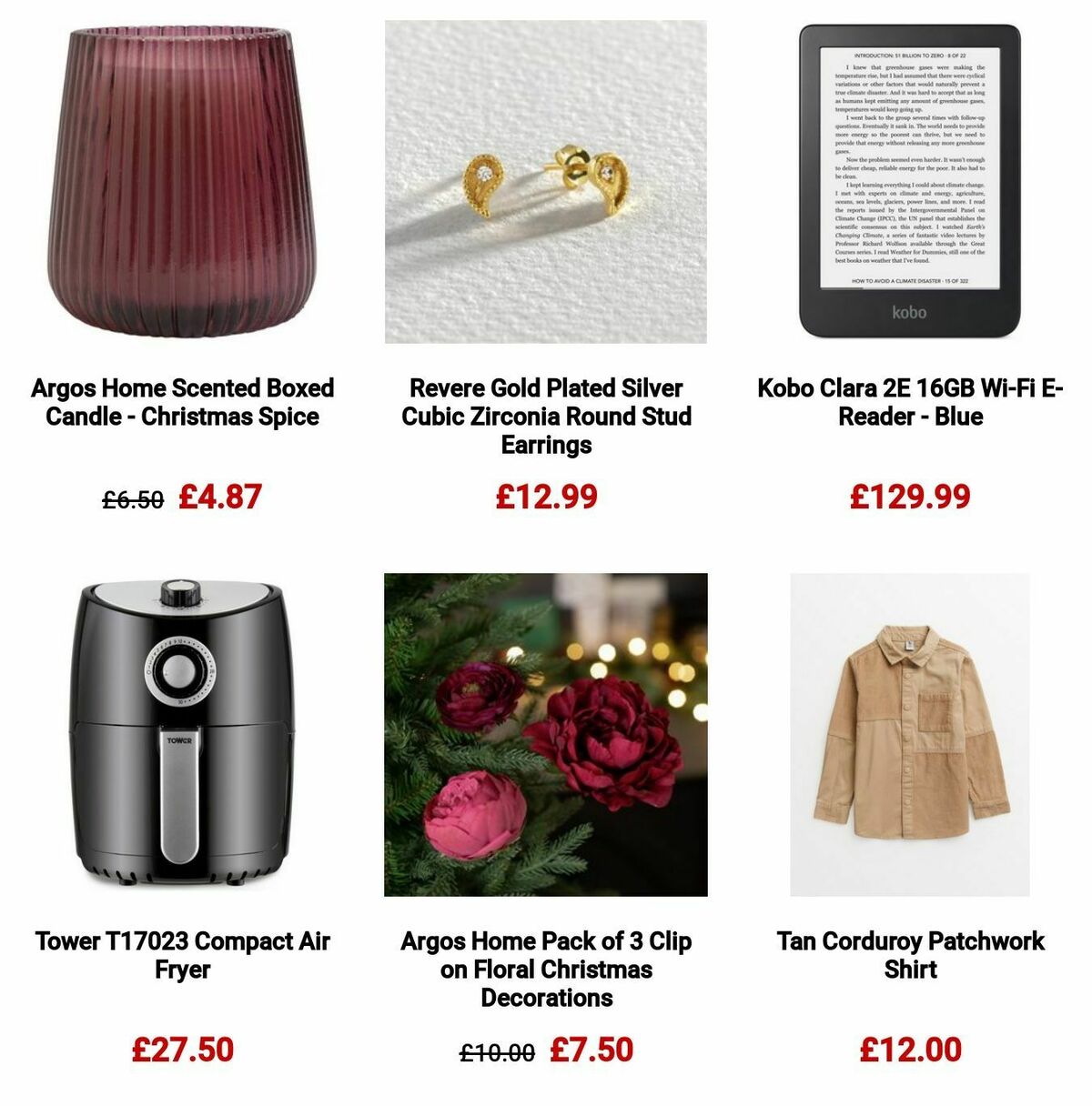 Argos Offers from 26 November