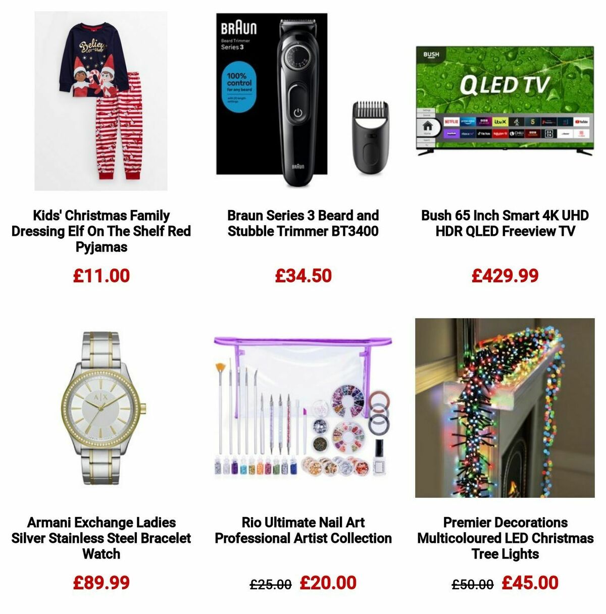 Argos Offers from 26 November