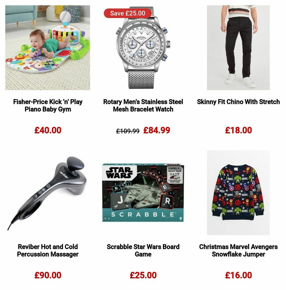 Argos Offers from 26 November