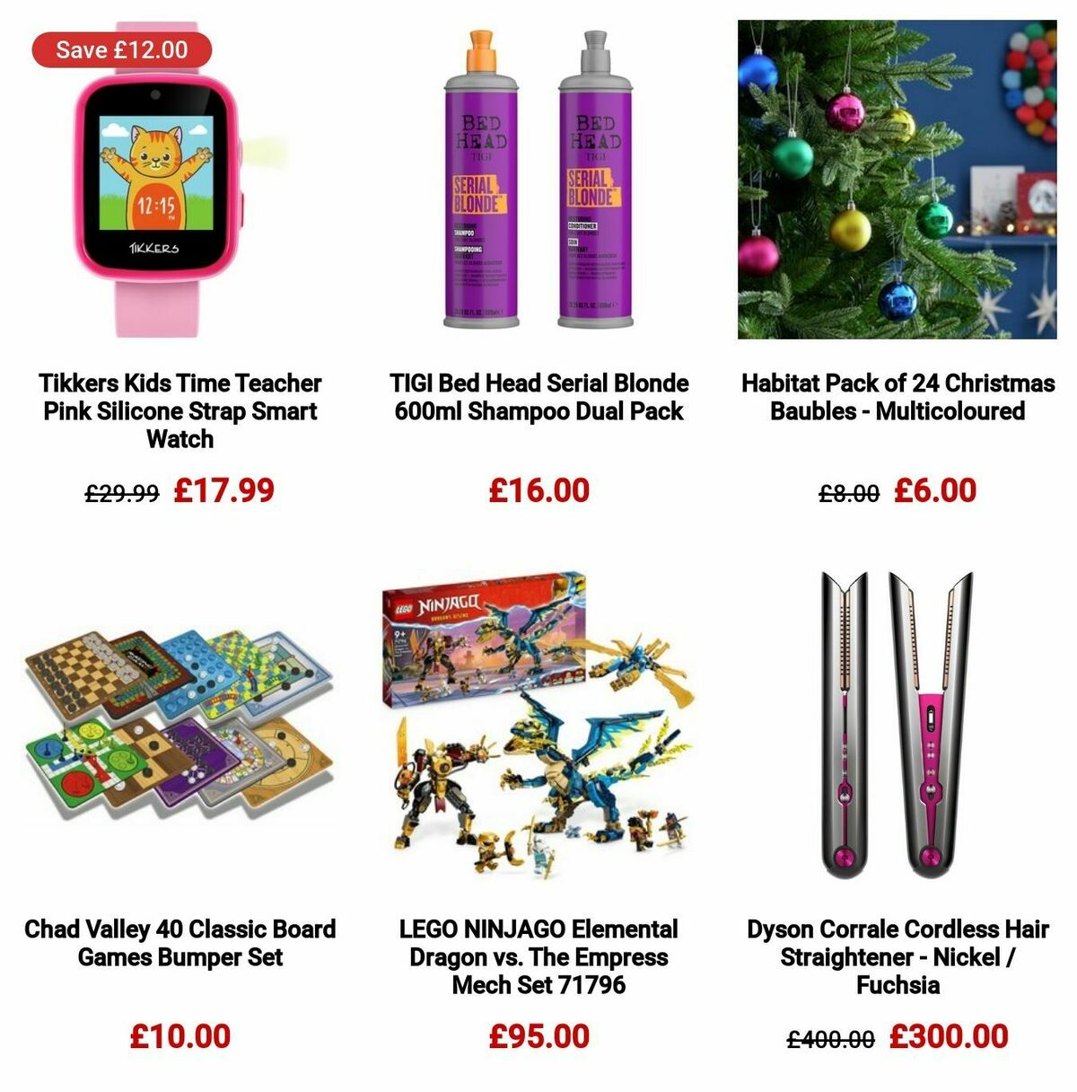 Argos Offers from 26 November