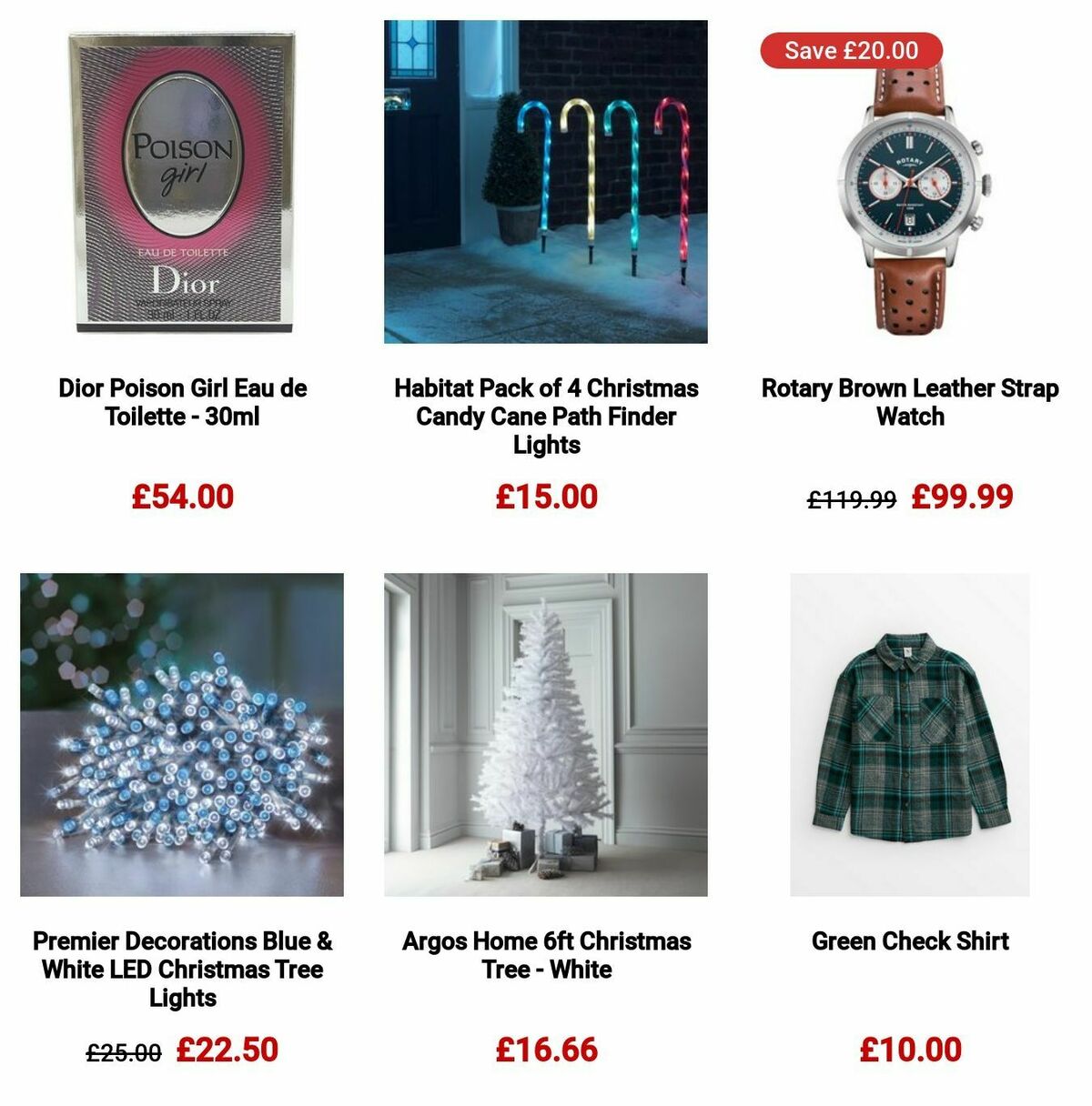 Argos Offers from 26 November