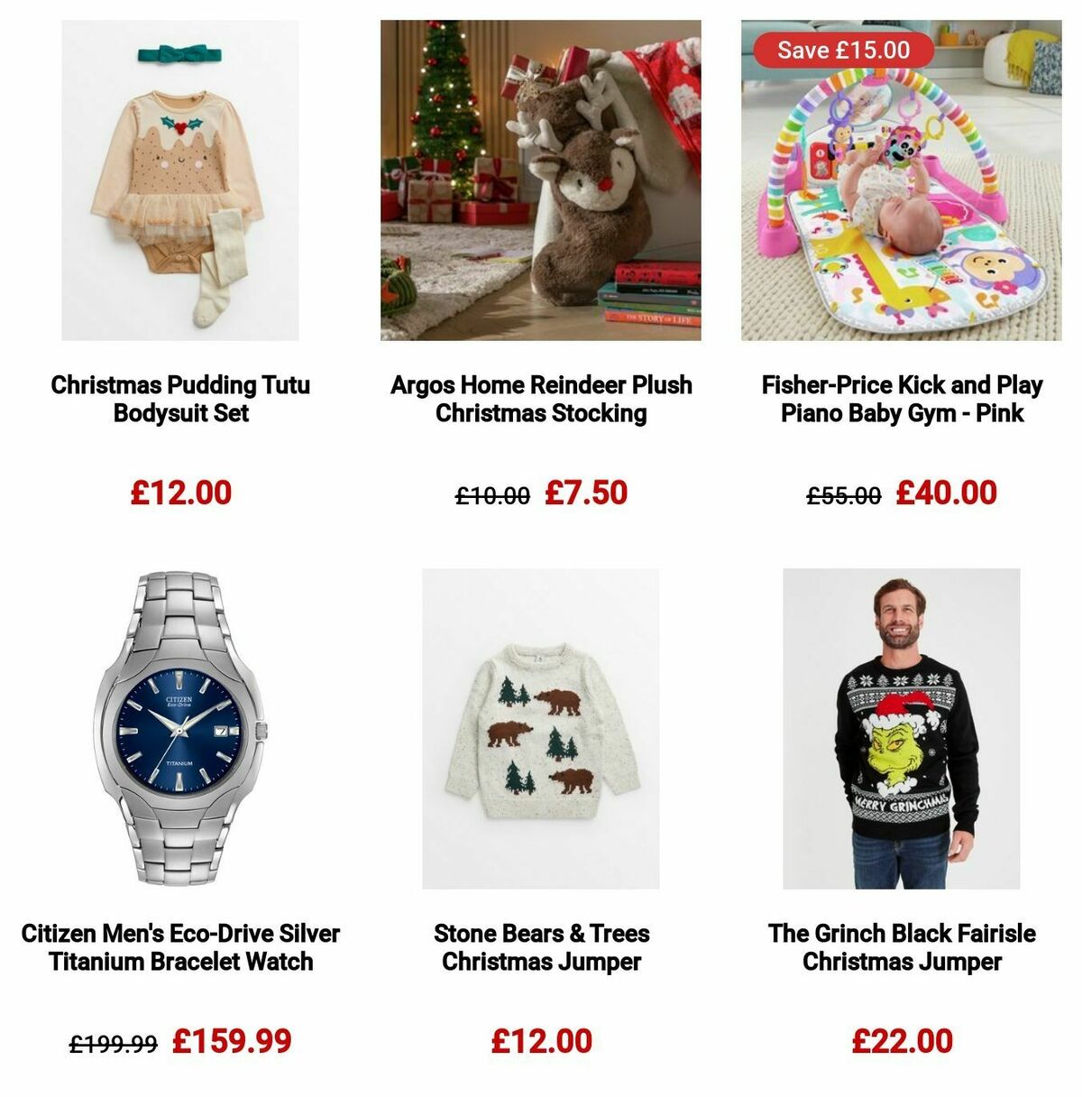 Argos Offers from 26 November