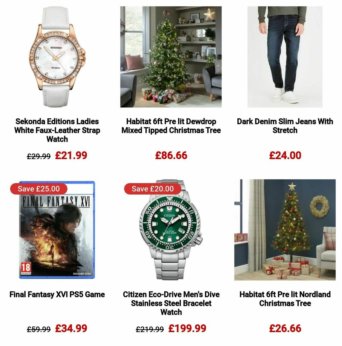 Argos Offers from 26 November