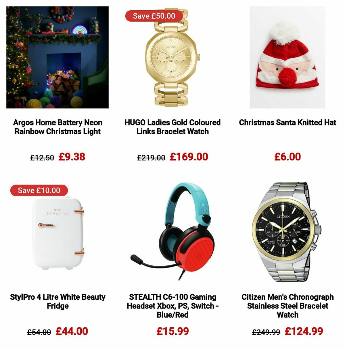 Argos Offers from 26 November