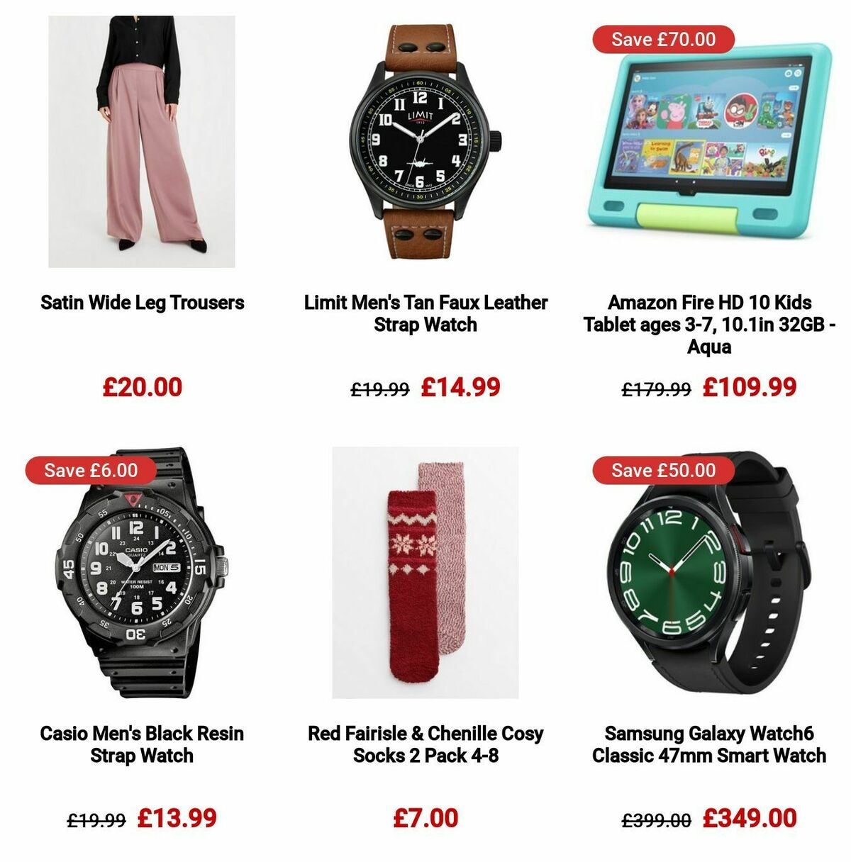 Argos Offers from 26 November