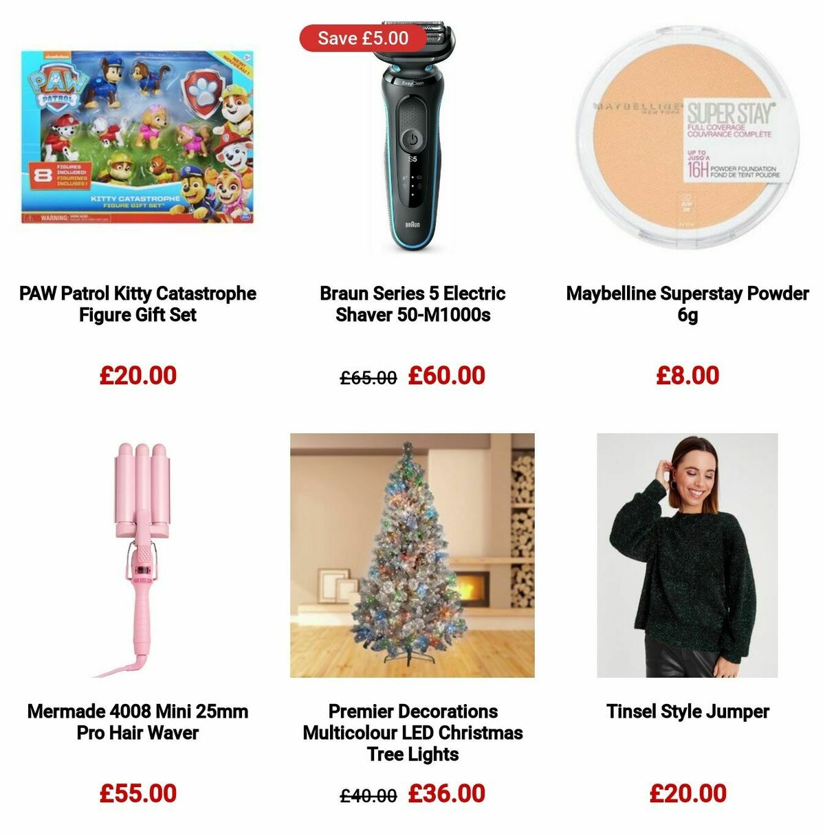 Argos Offers from 26 November