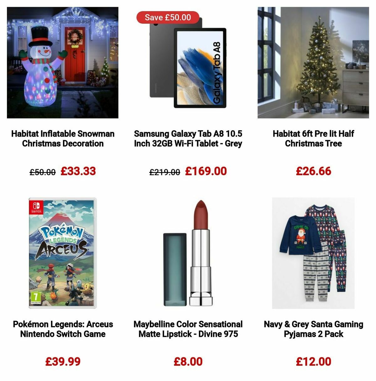 Argos Offers from 26 November