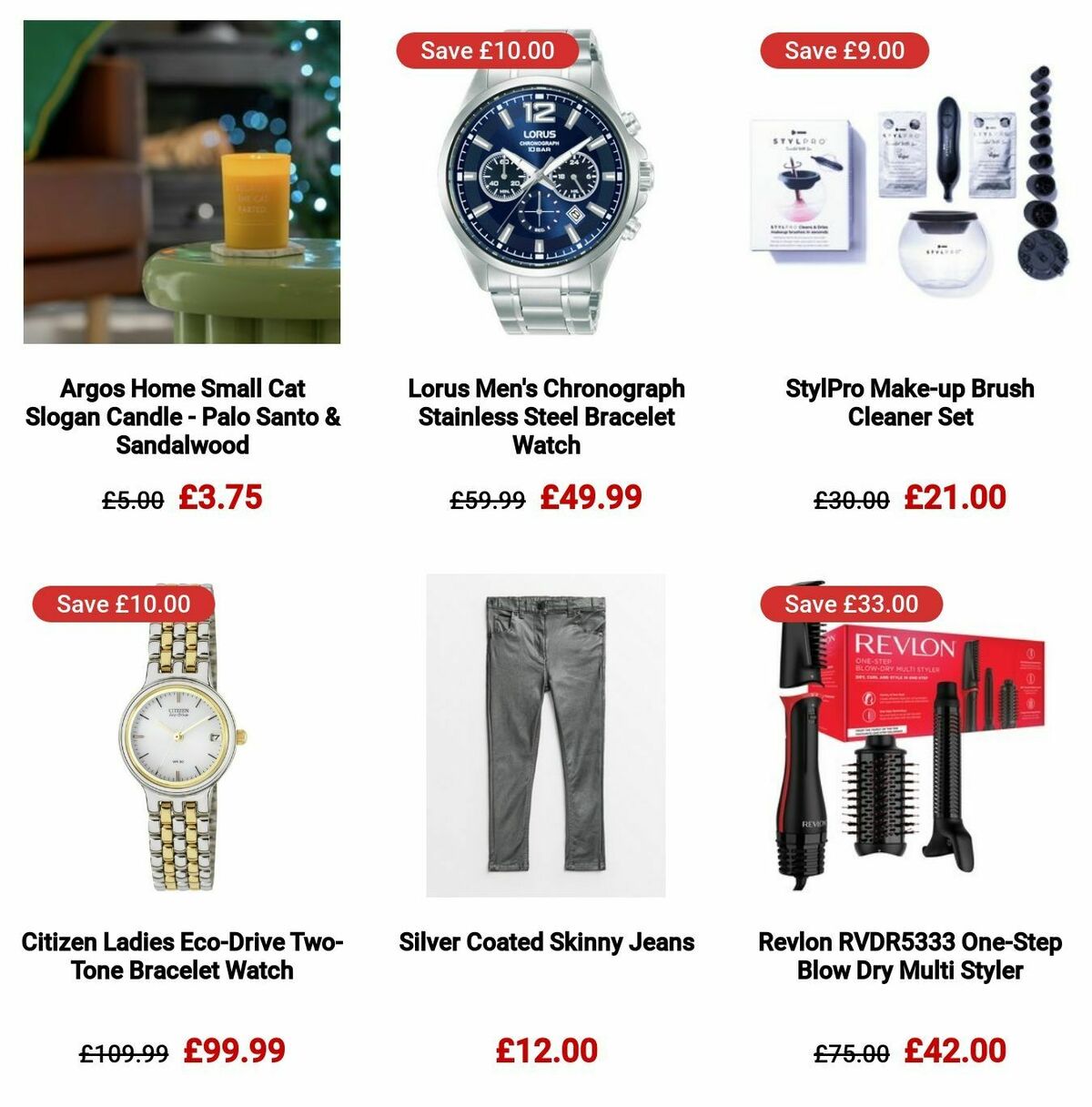 Argos Offers from 26 November