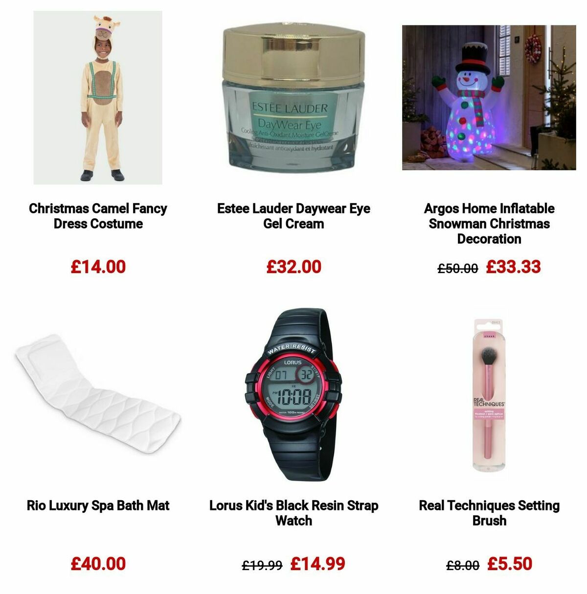 Argos Offers from 26 November