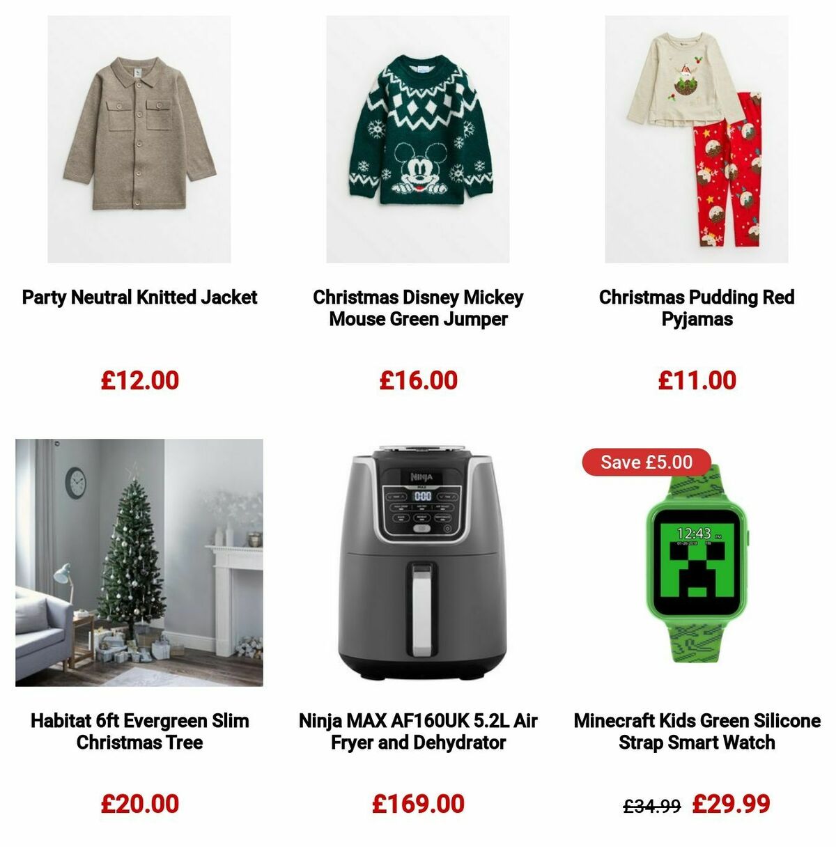 Argos Offers from 26 November