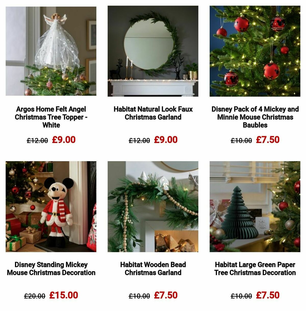 Argos Offers from 11 December