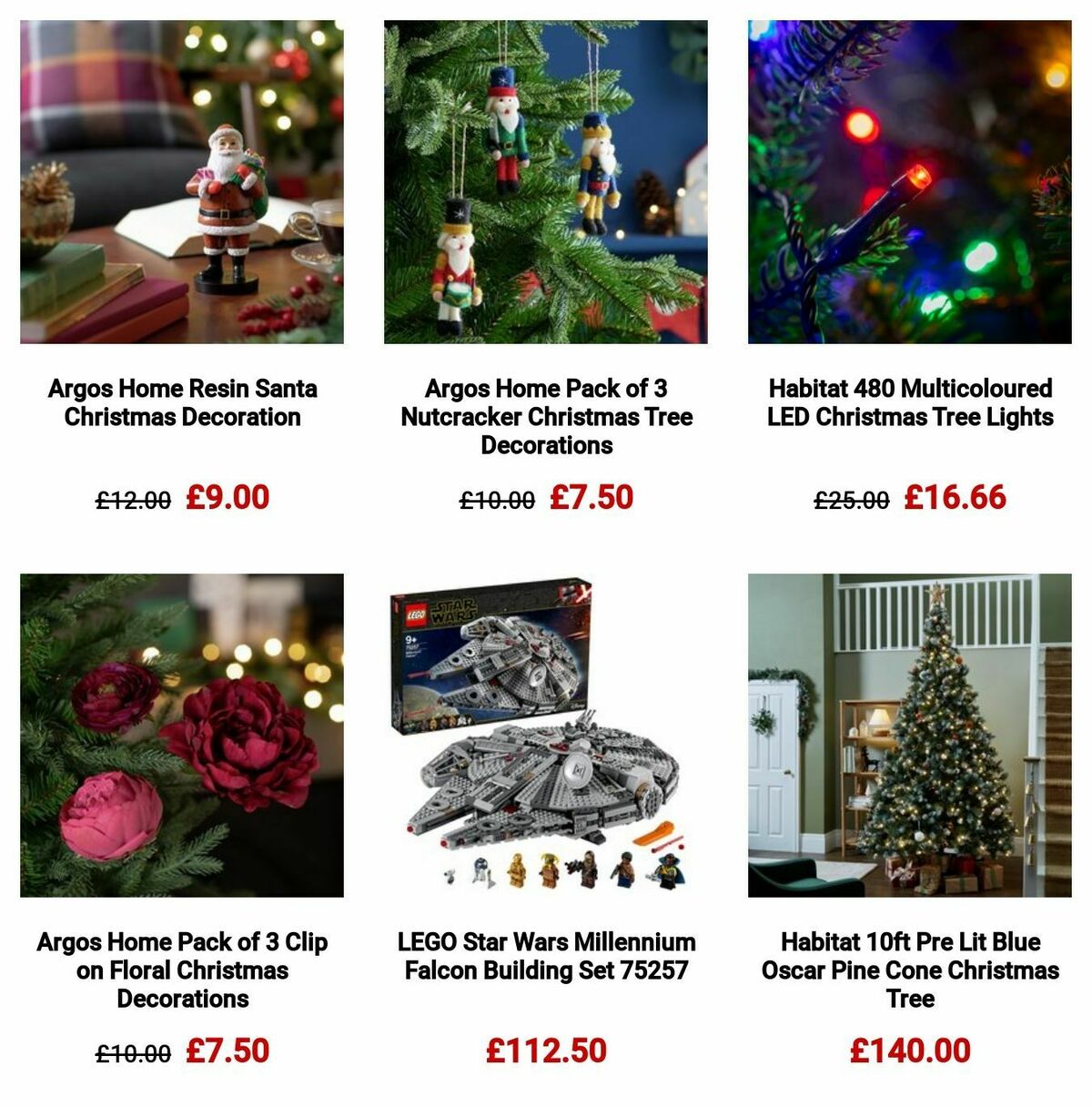 Argos Offers from 11 December