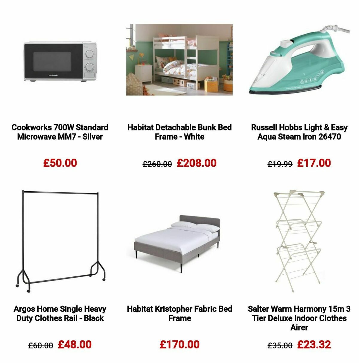 Argos Offers from 25 December