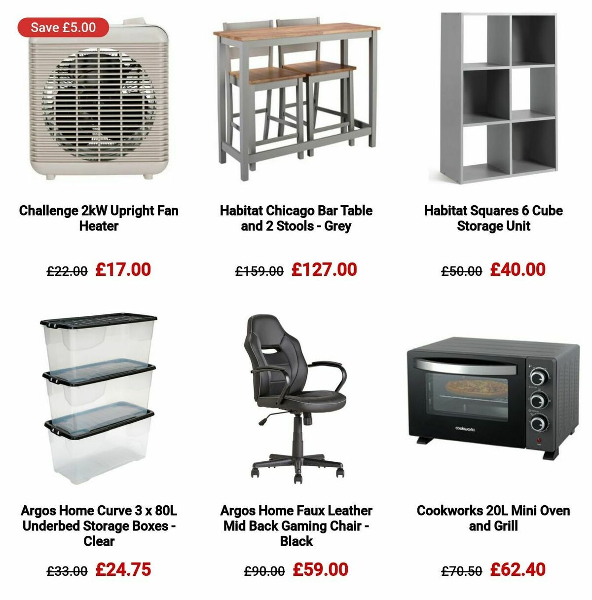 Argos Offers from 25 December