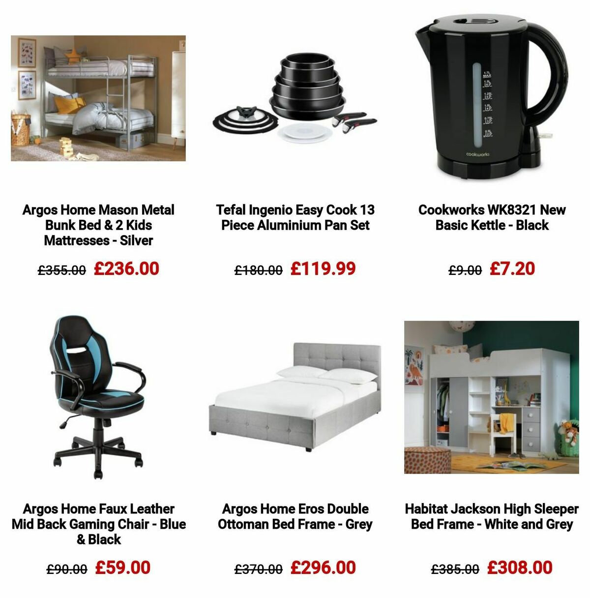 Argos Offers from 25 December