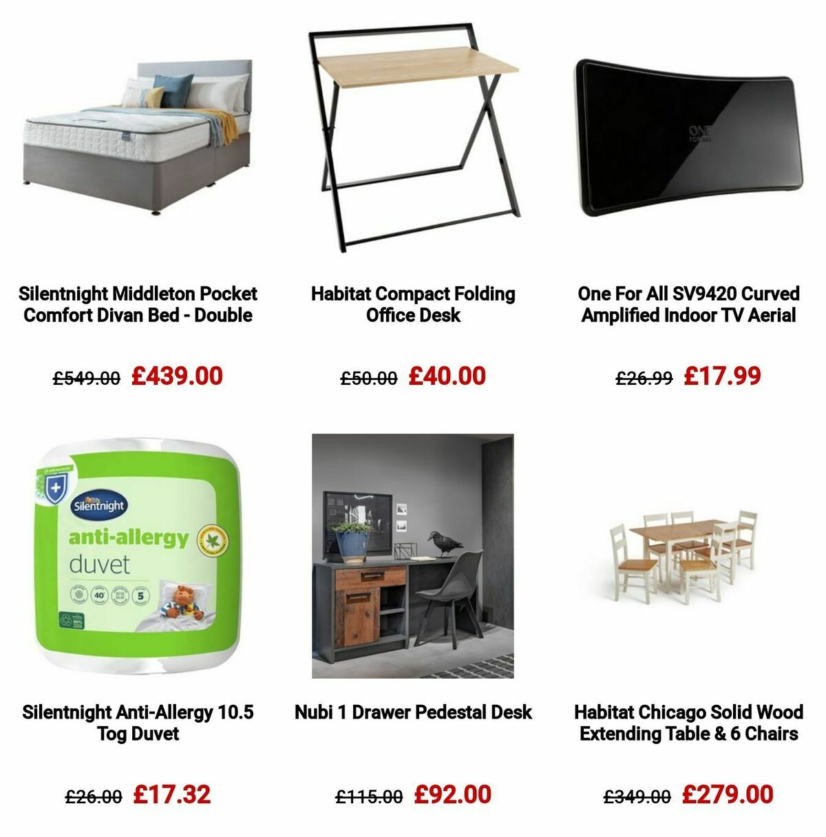 Argos Offers from 25 December