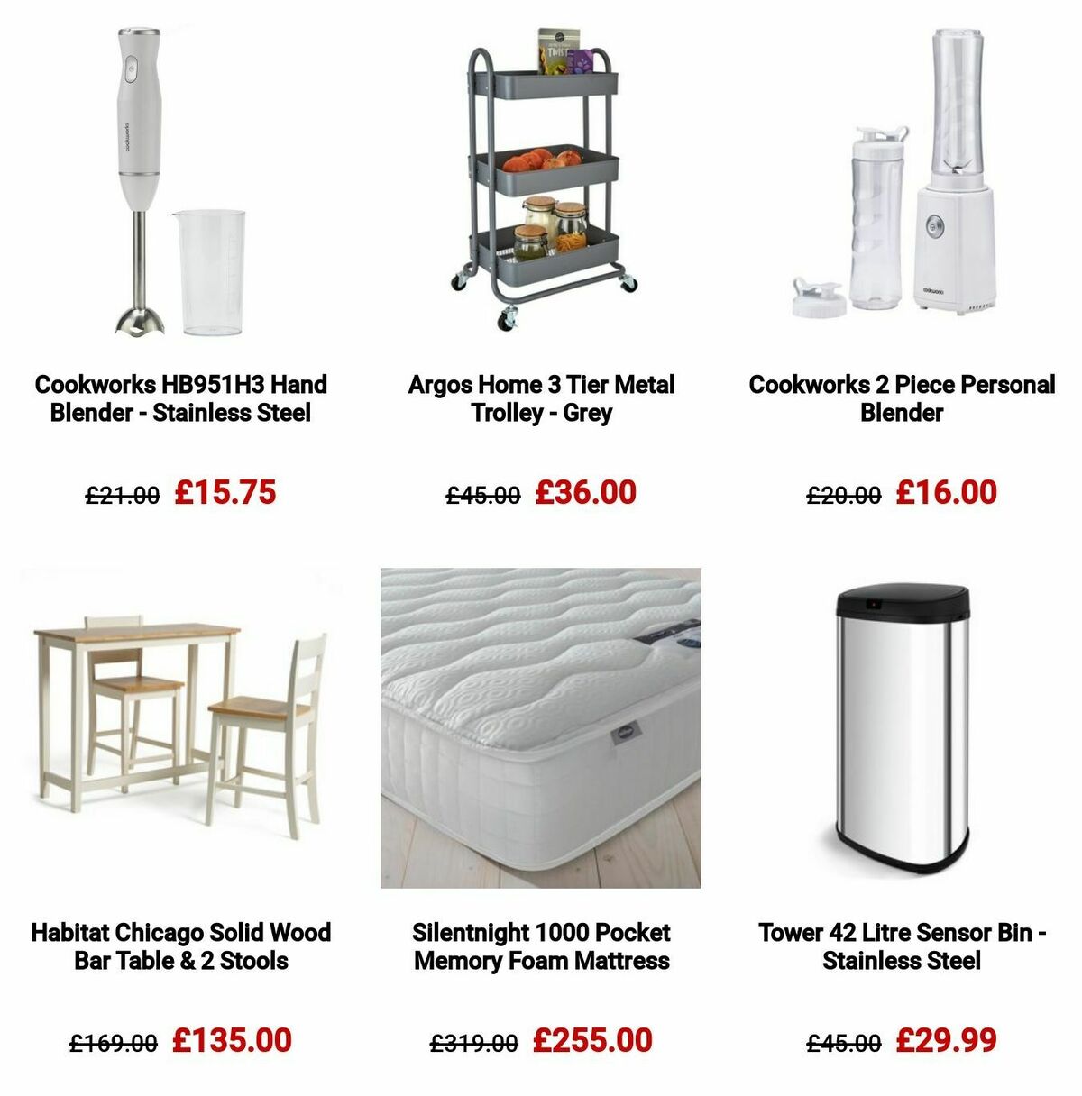 Argos Offers from 25 December