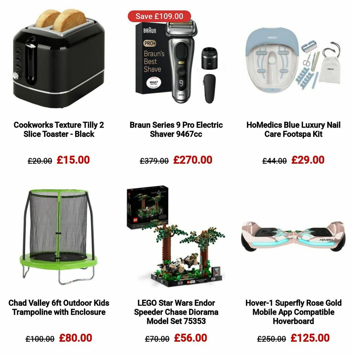 Argos Offers from 2 January