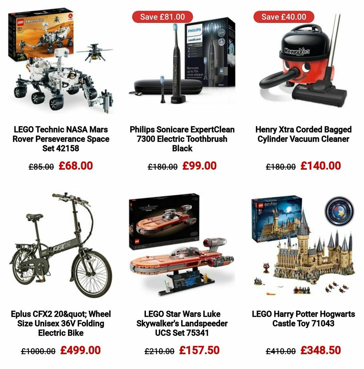 Argos Offers from 2 January