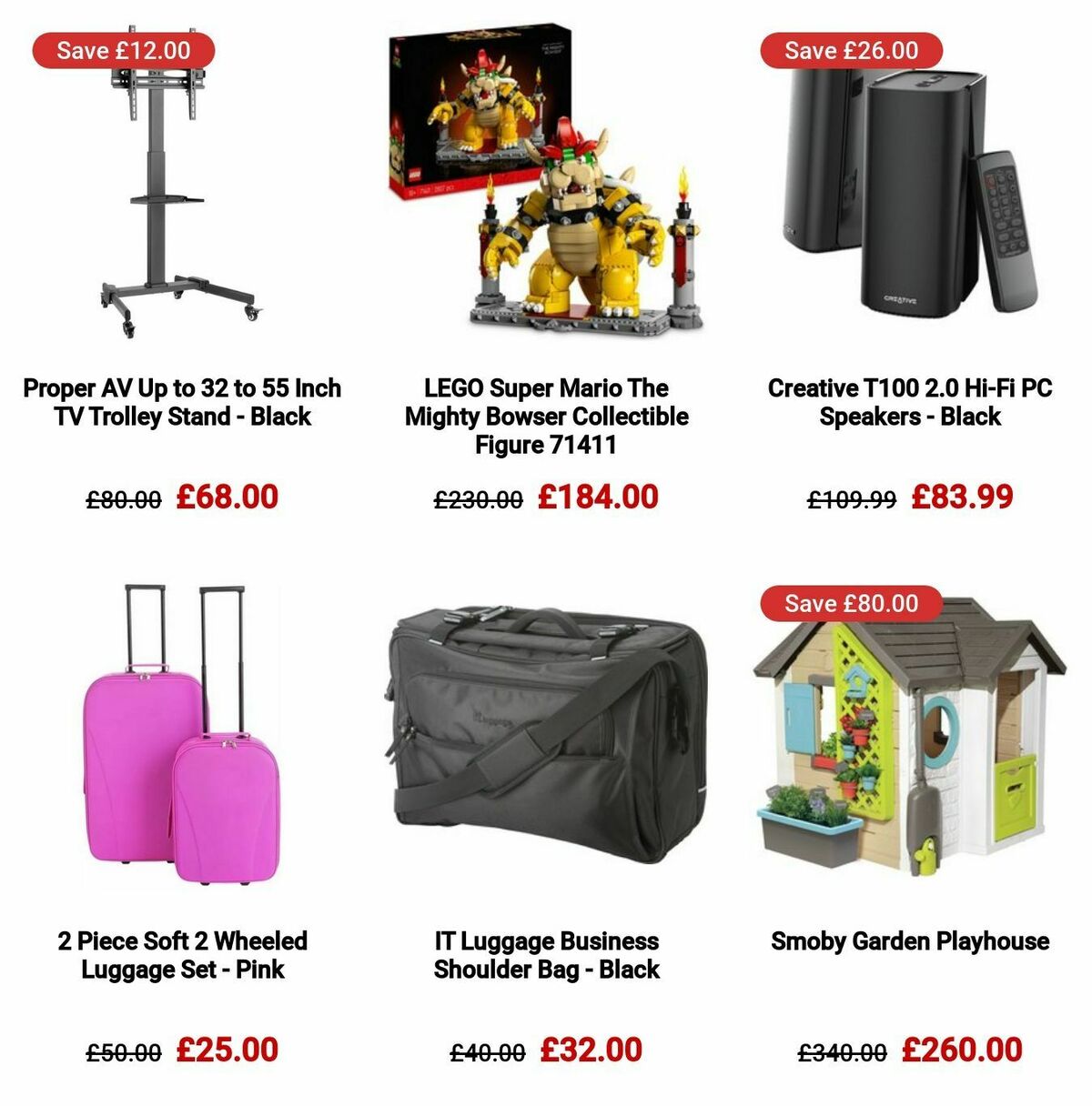 Argos Offers from 2 January