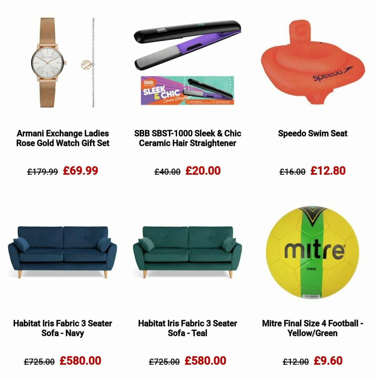 Argos Offers from 2 January