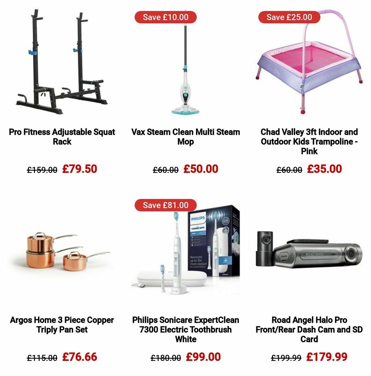 Argos Offers from 2 January