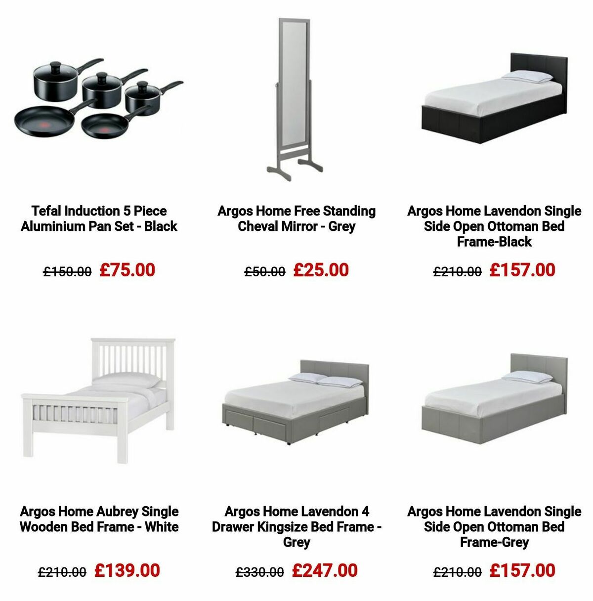 Argos Offers from 2 January