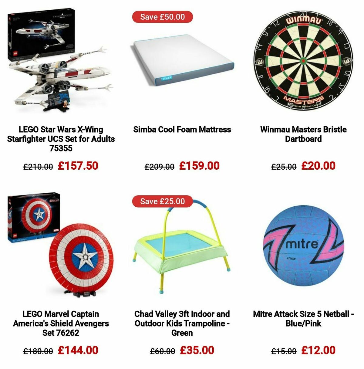 Argos Offers from 2 January