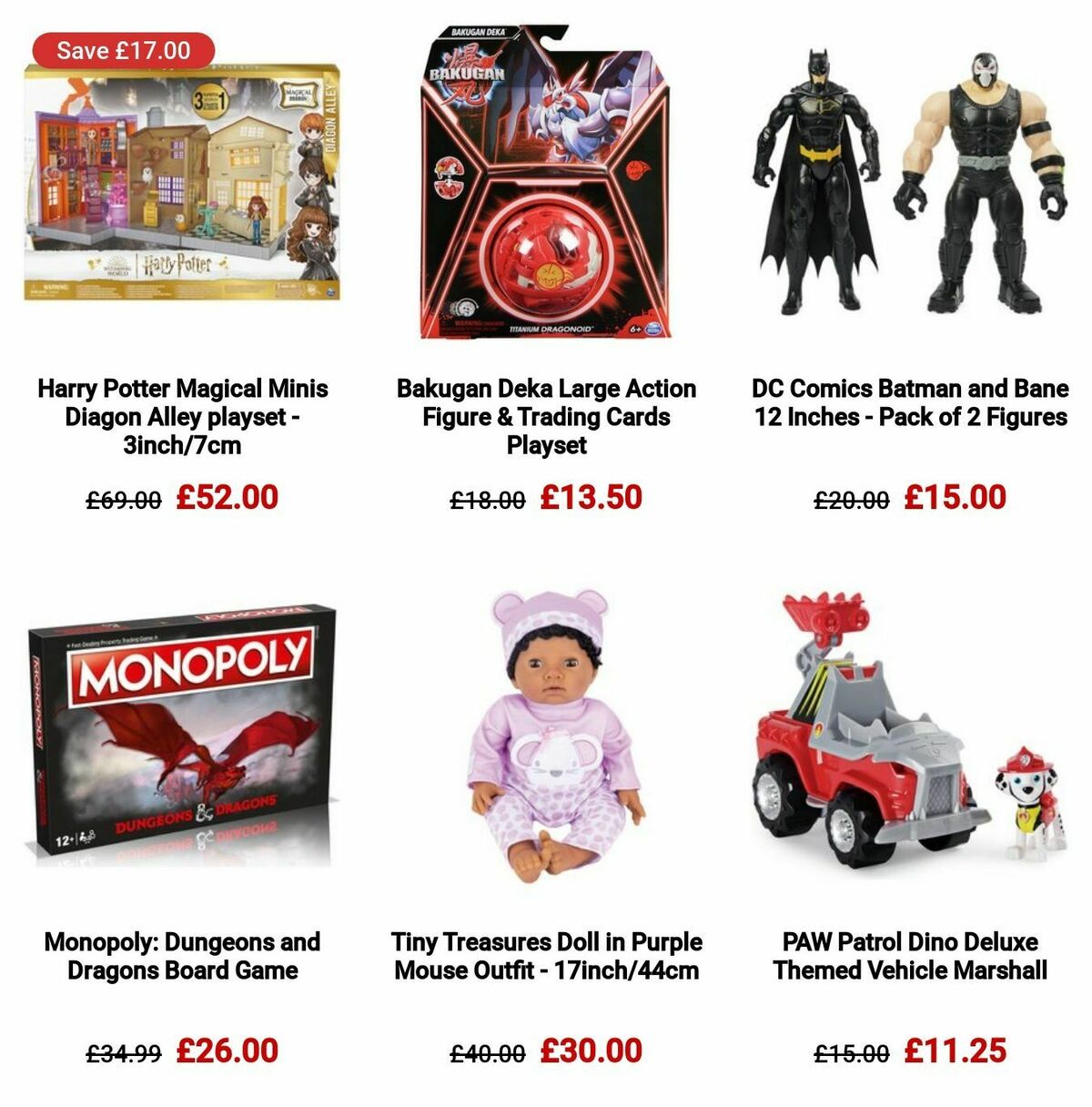 Argos Offers from 16 January