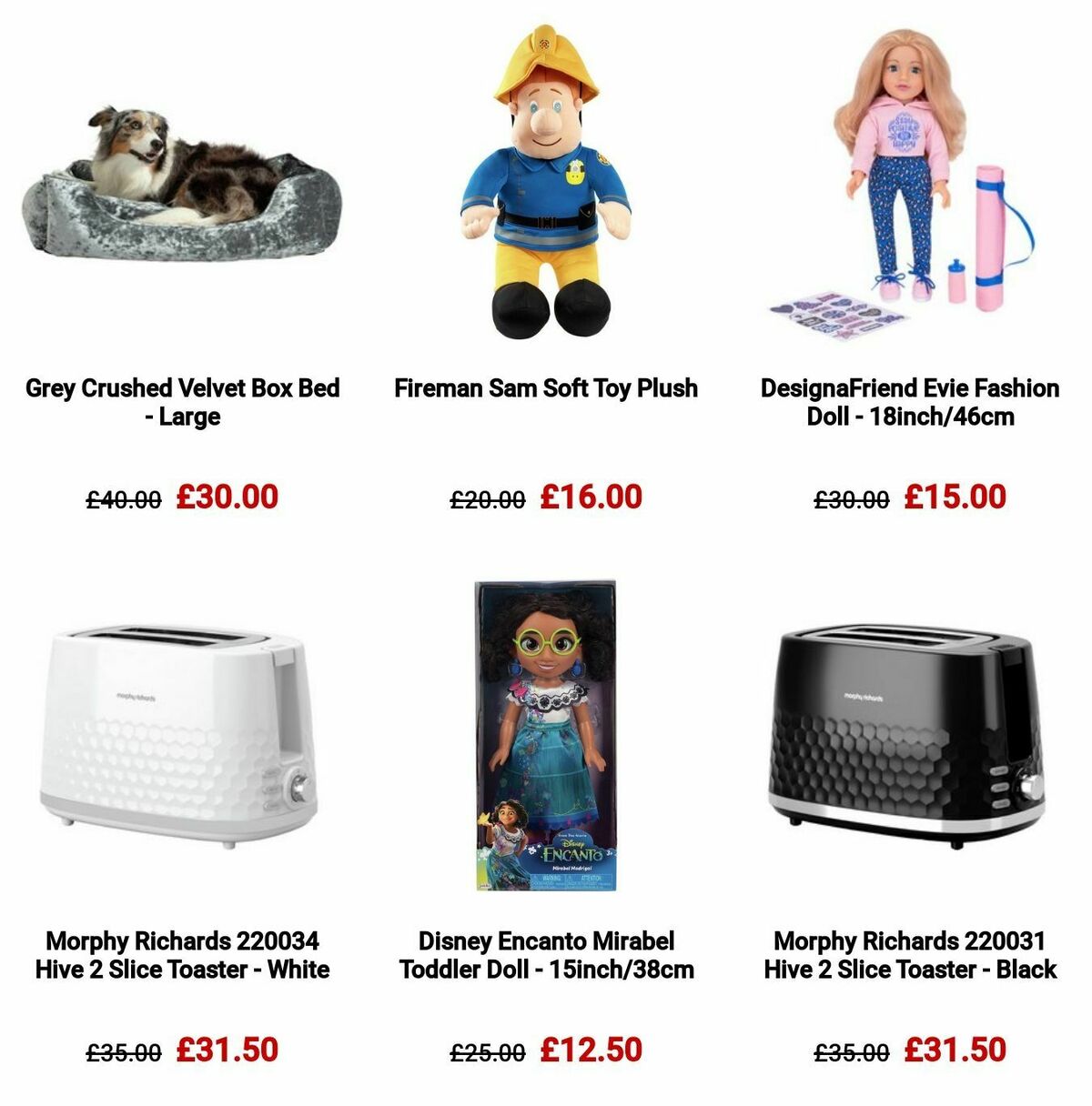 Argos Offers from 16 January