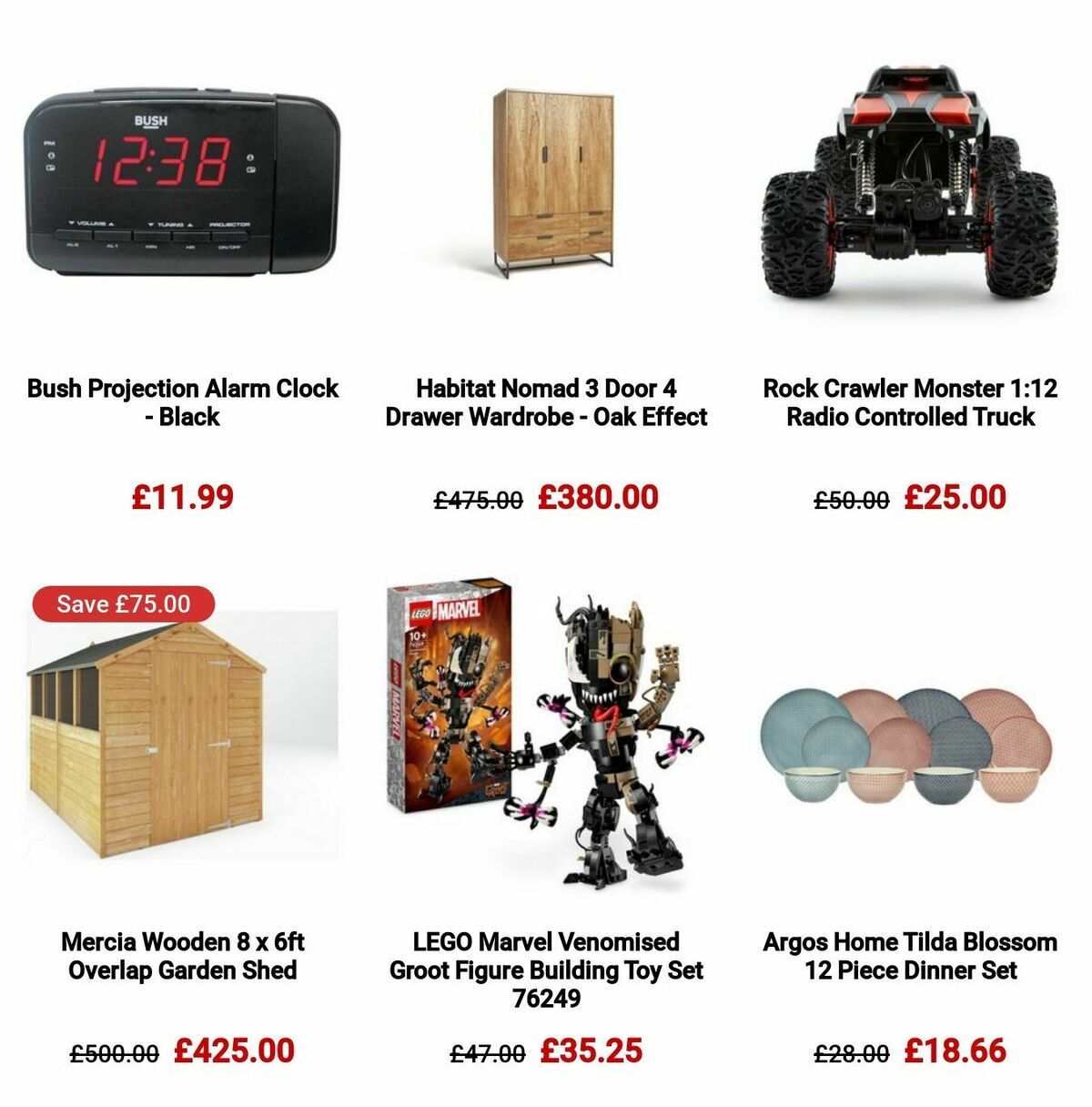 Argos Offers from 16 January