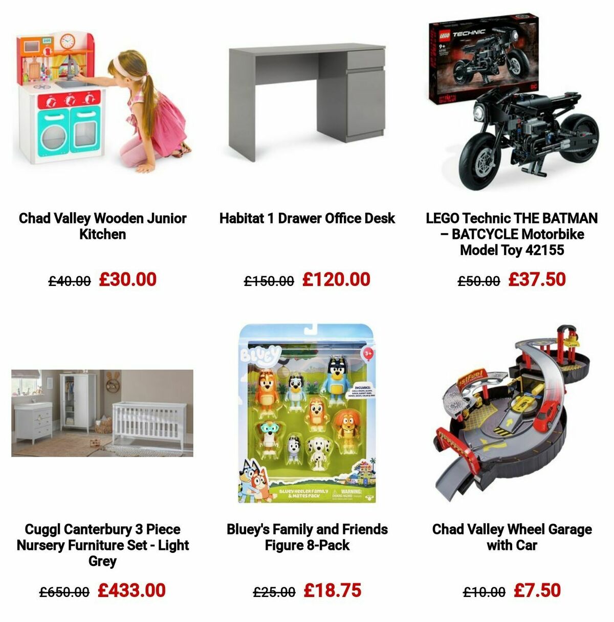 Argos Offers from 16 January