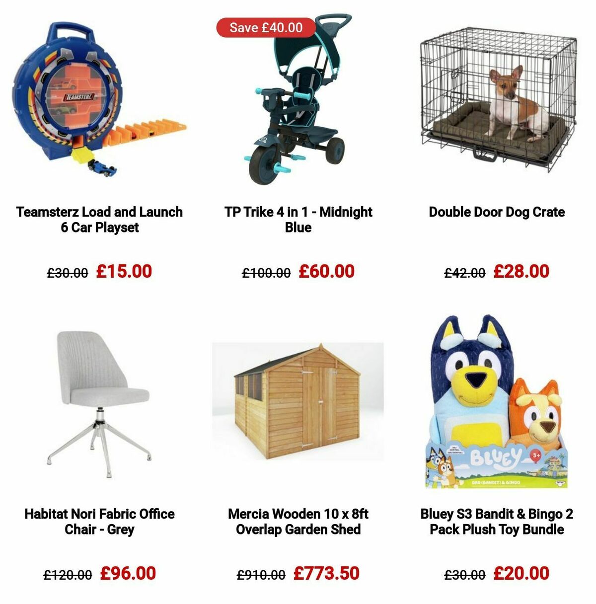 Argos Offers from 16 January