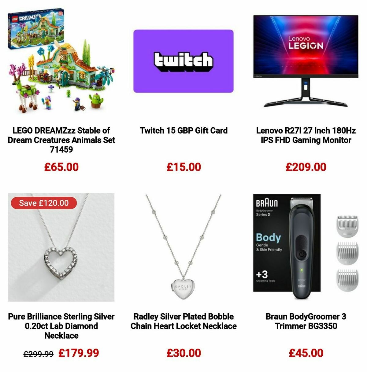 Argos Valentine's Day Offers from 22 January