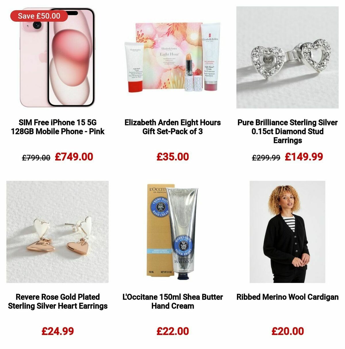 Argos Valentine's Day Offers from 22 January