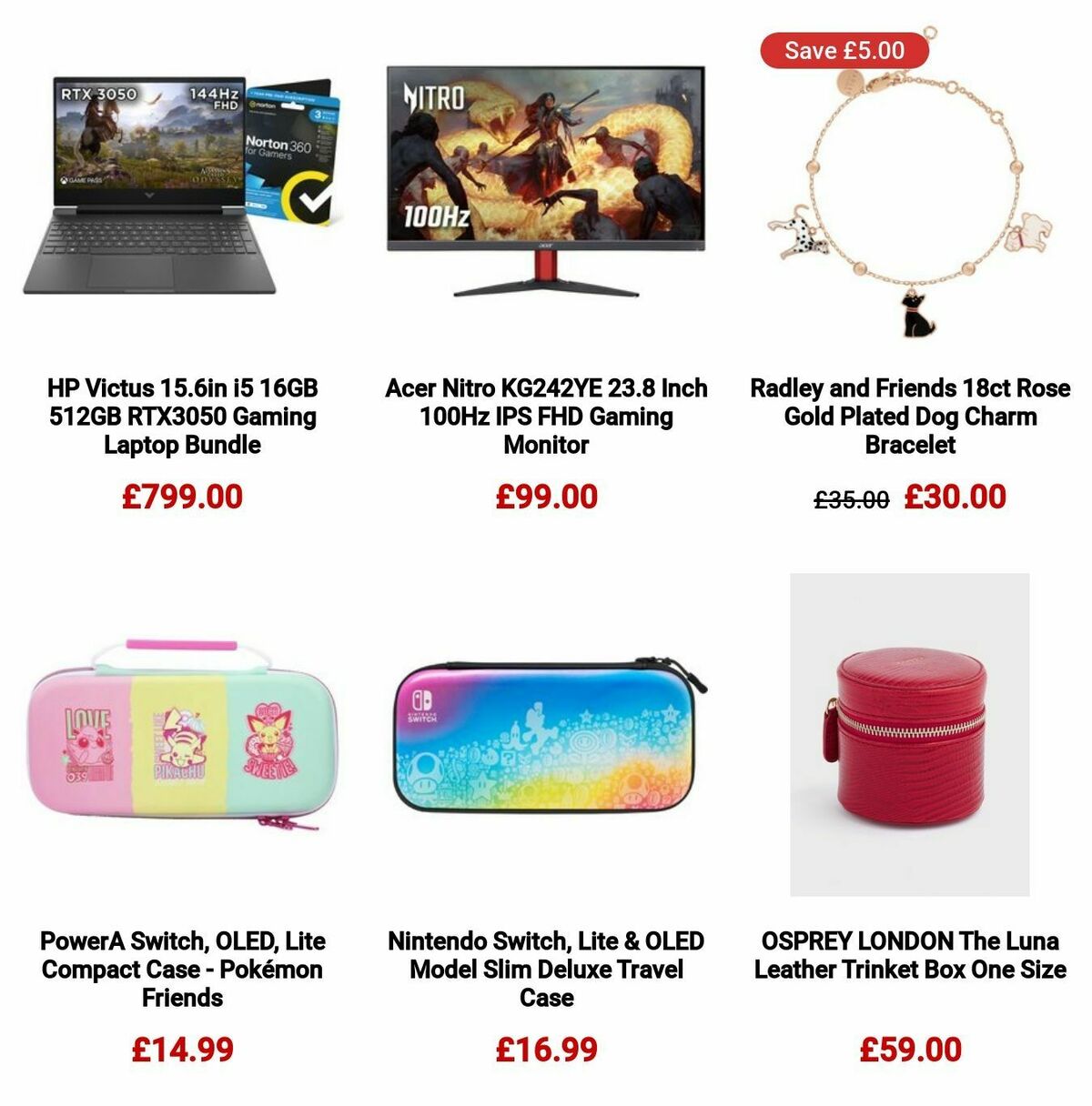 Argos Valentine's Day Offers from 22 January