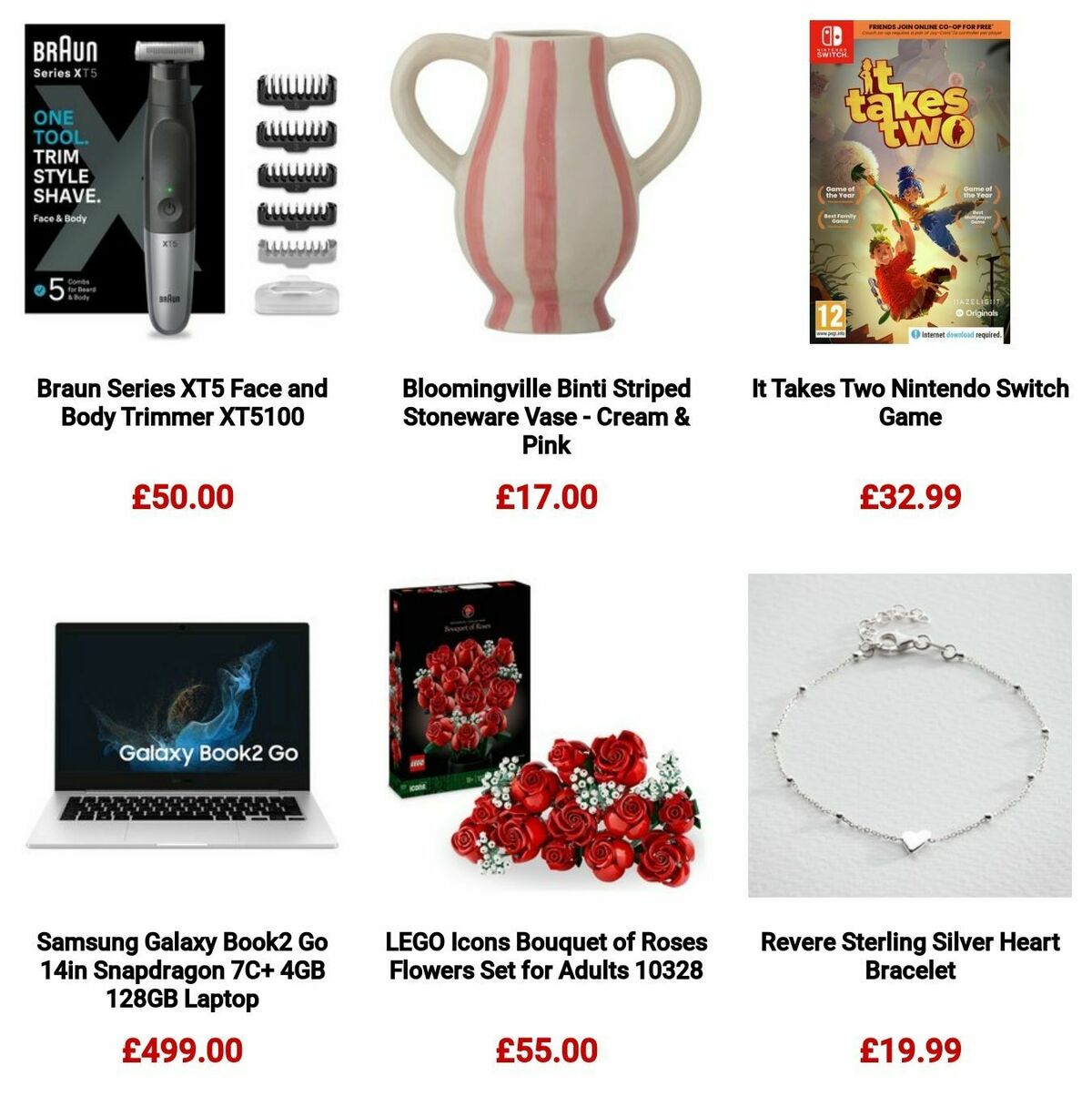 Argos Valentine's Day Offers from 22 January