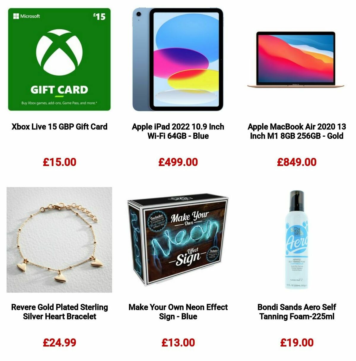 Argos Valentine's Day Offers from 22 January