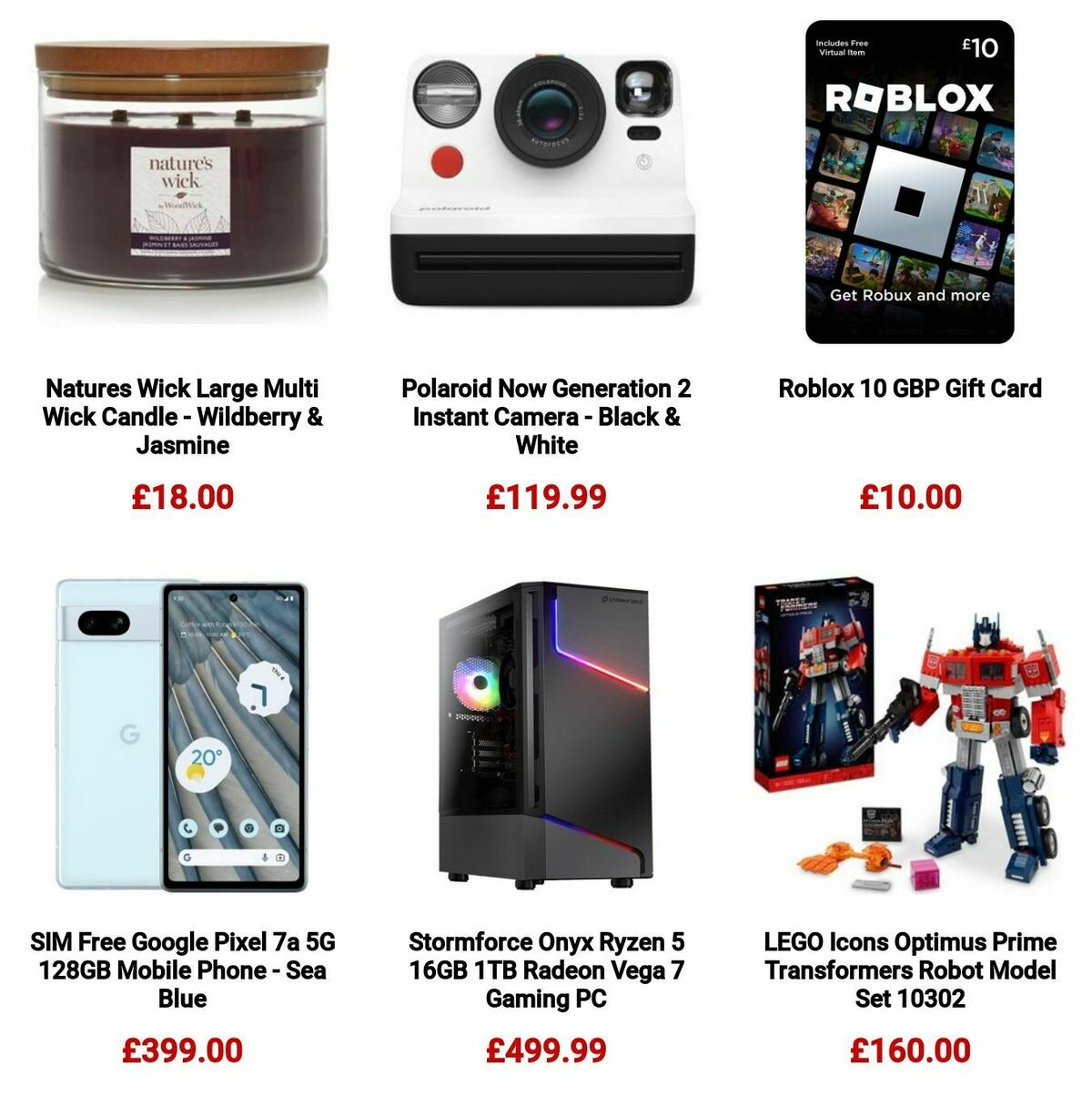 Argos Valentine's Day Offers from 22 January