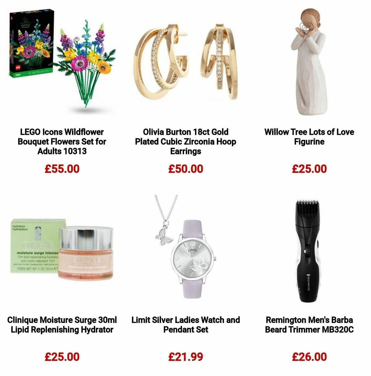 Argos Valentine's Day Offers from 22 January