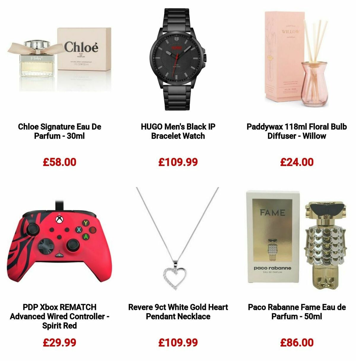 Argos Valentine's Day Offers from 22 January