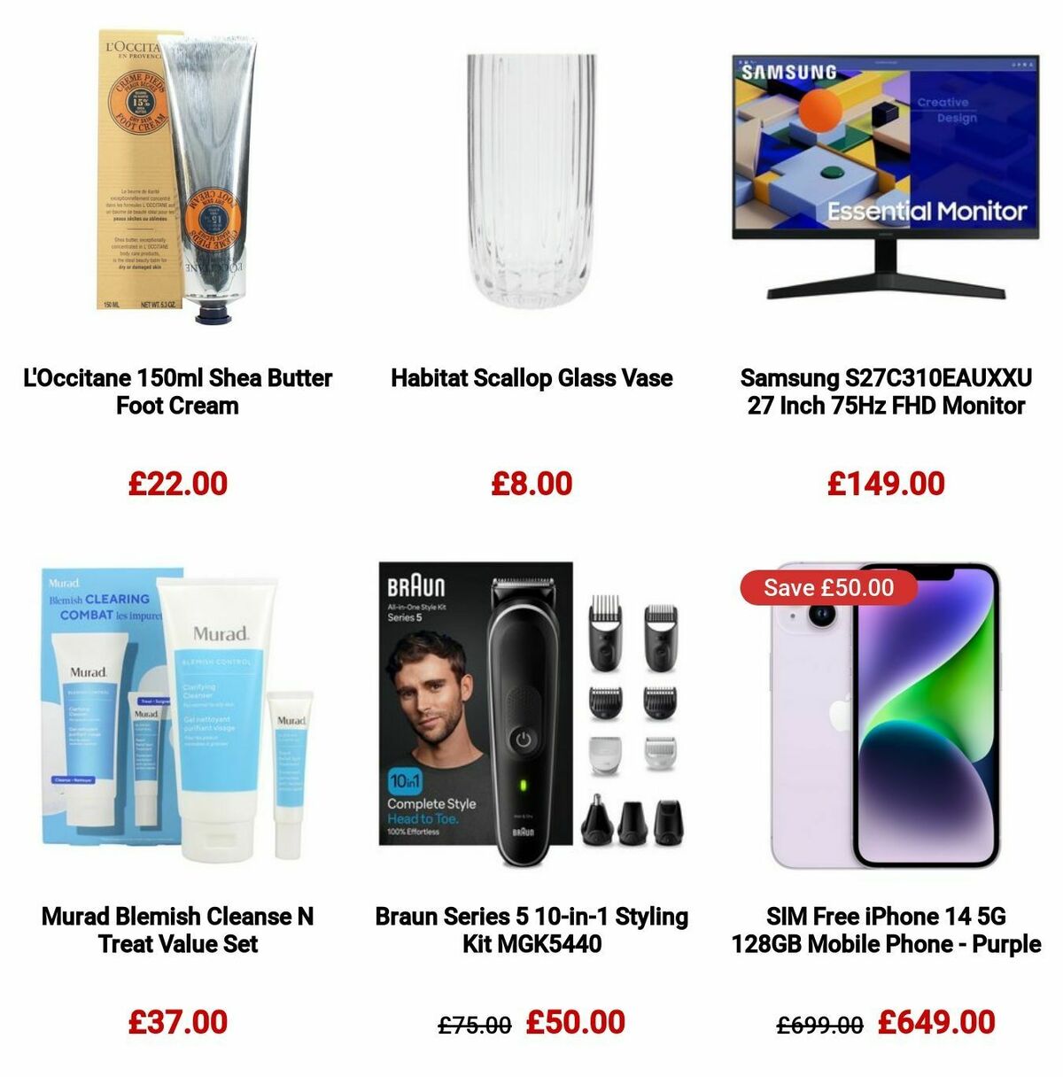 Argos Valentine's Day Offers from 22 January