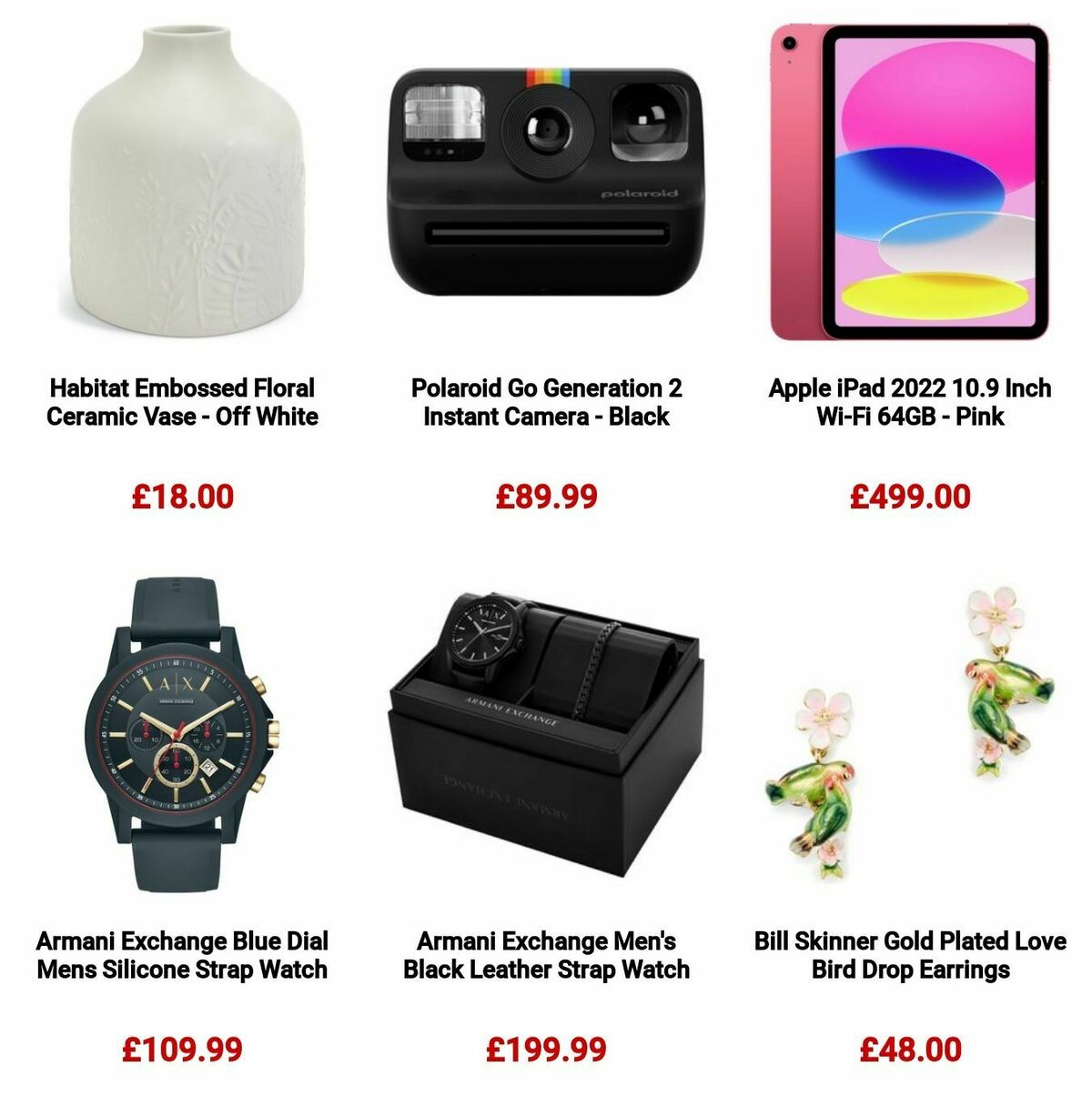 Argos Valentine's Day Offers from 22 January