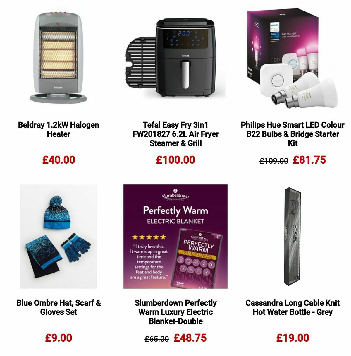 Argos Offers from 24 January