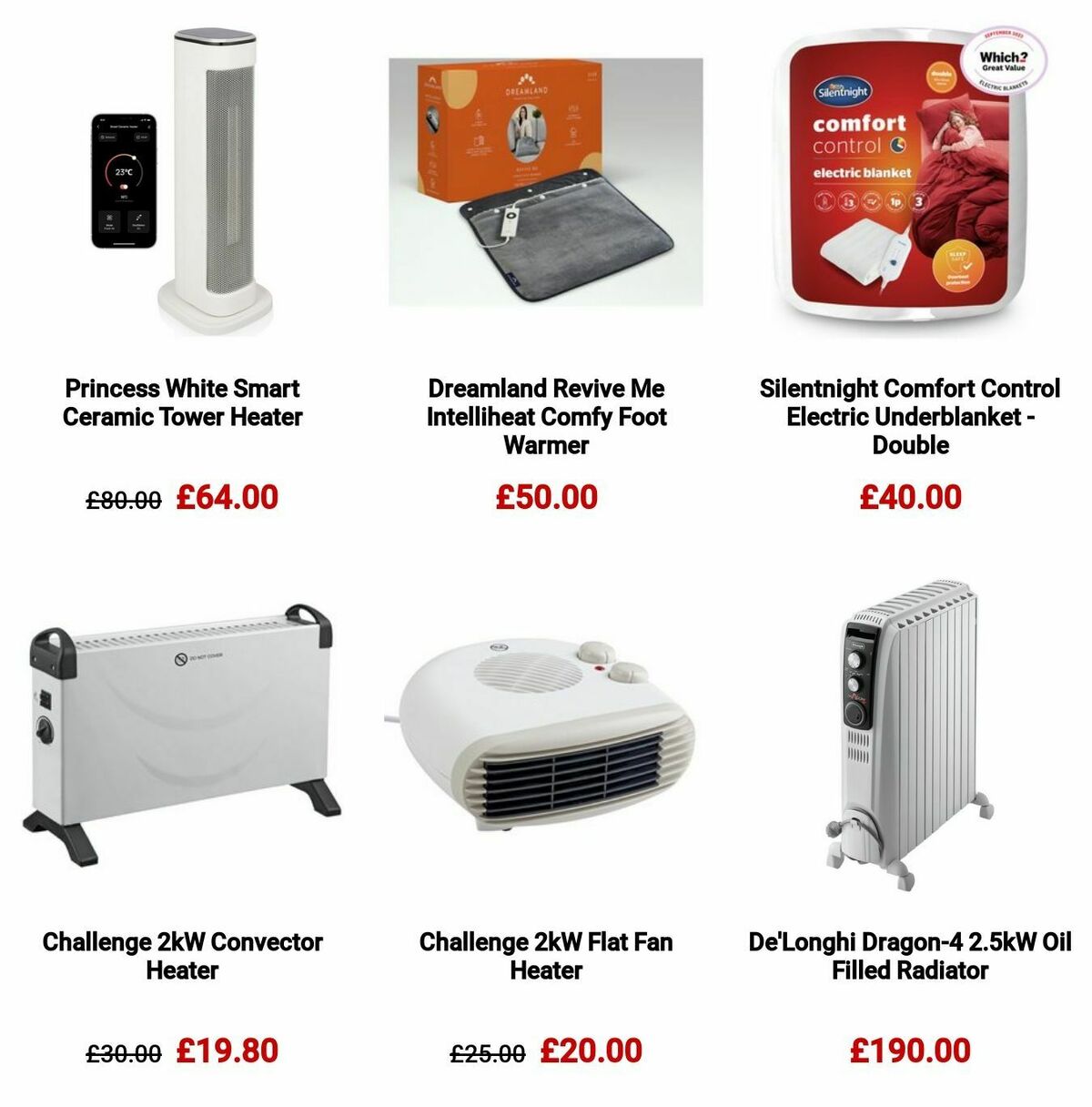 Argos Offers from 24 January