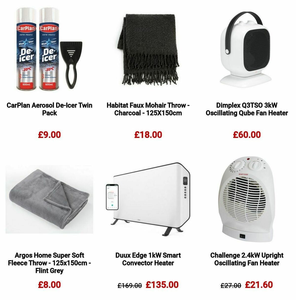 Argos Offers from 24 January